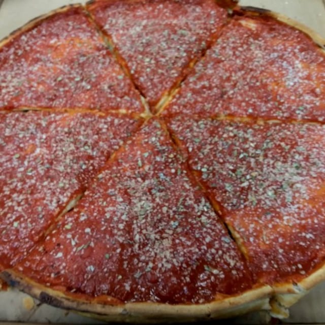 Stuffed Pizza.